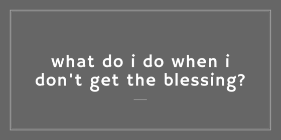 blessing blog